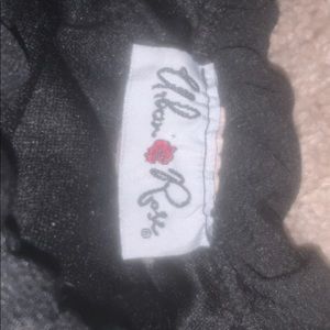 black off the shoulder romper